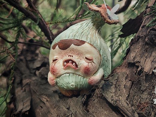瞌睡蘑菇 手作玩偶设计
