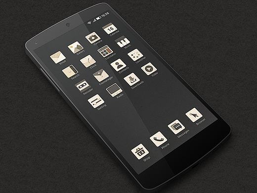 UI课练习 - 木质小图标