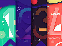 【一组数字banner】