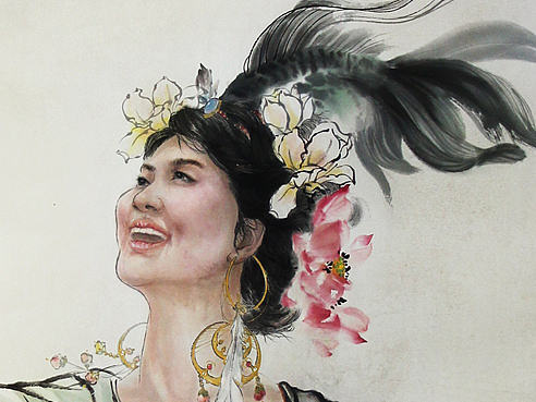 周天才小课堂4（国画）——入春解作千般语，拂曙能先百鸟啼。