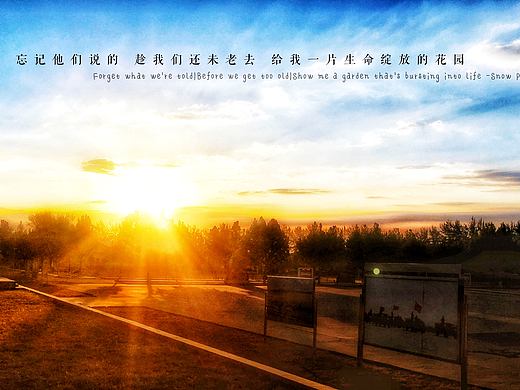 清晨和黄昏，不一样的只是心情