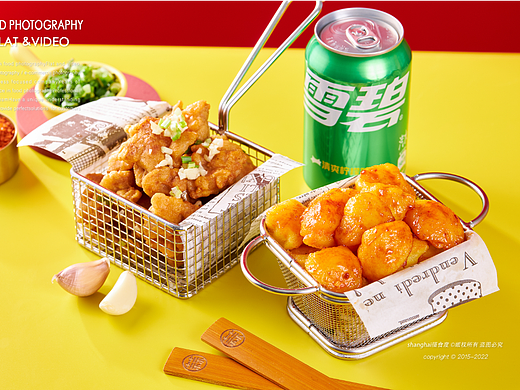 美食摄影 | 烧烤炸鸡 ✖ 上海摄食度