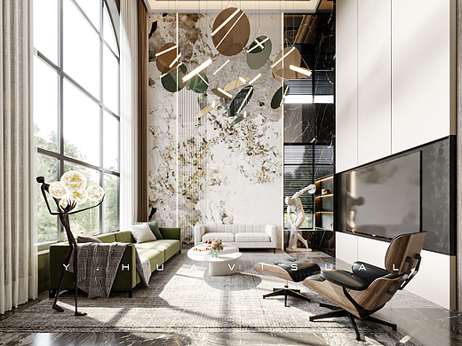 渲染作品分享｜不一样的别墅