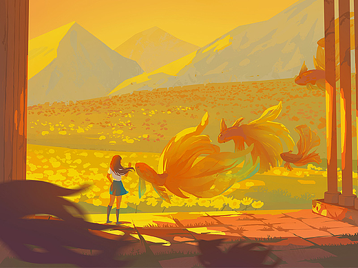 插畫和顏色練習(xí)總結(jié)（個人主頁-ZNjEzNzA1NDA=） - 創(chuàng)作習(xí)作 - 站酷設(shè)計(jì)師不著調(diào)調(diào)調(diào)原創(chuàng)素材 - 站酷ZCOOL