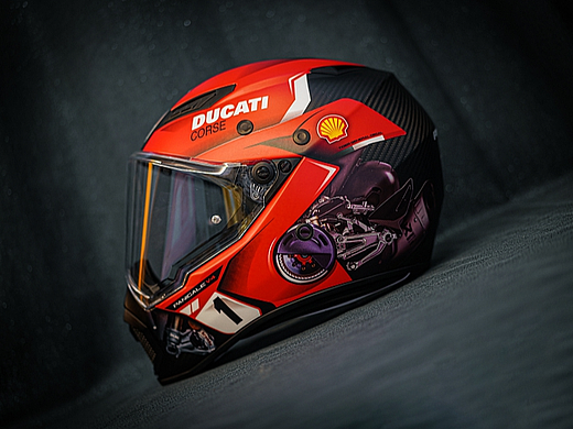 AGV AX9 Carbon 碳纤维 杜卡迪DUCATI 头盔联名