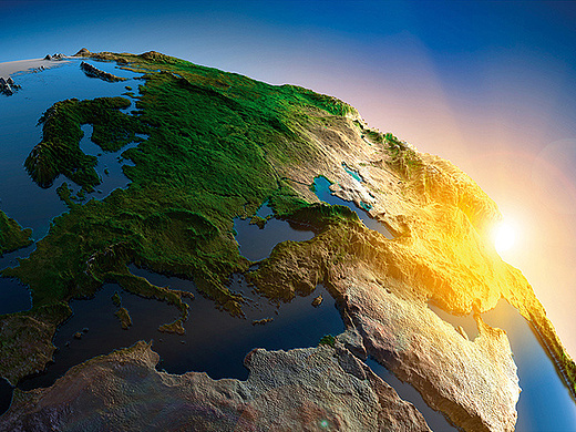 俯视高清蓝色地球素材平面-其他平面5年前logo贴图模板 个性门头效果