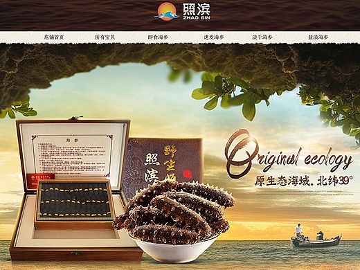 道乐品牌设计—照滨海参整店品牌设计