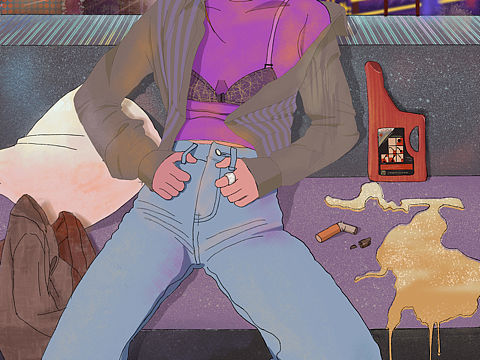 插画摸鱼