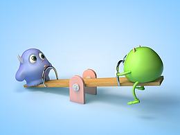 C4D擬人化練習(xí)——大眼仔