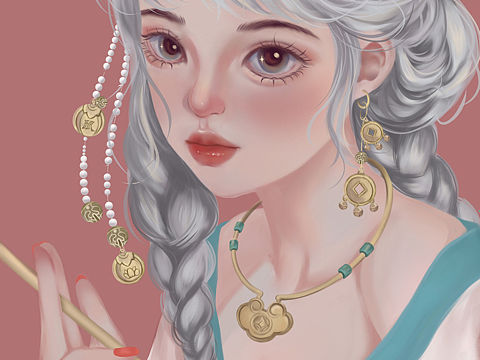 【十二生肖拟人插画】子鼠