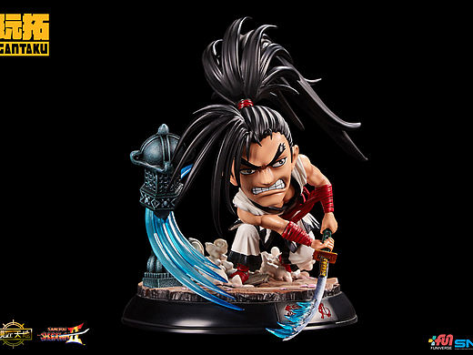 玩拓GANTAKU 侍魂 霸王丸 橘右京 SD人物手办 发布