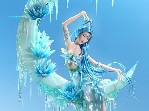 糖的不同定义——拉糖作品《水冰月》