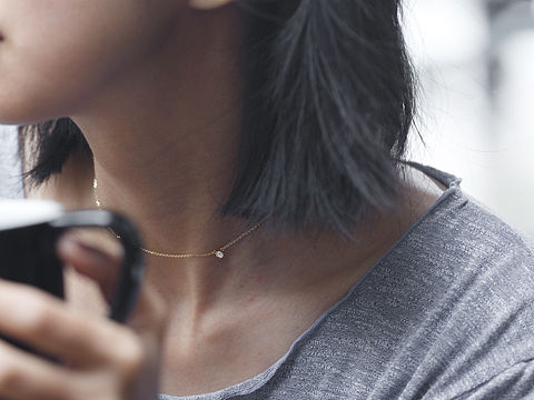 客片|choker项链拍摄