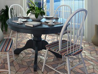 地中海风格的首次尝试