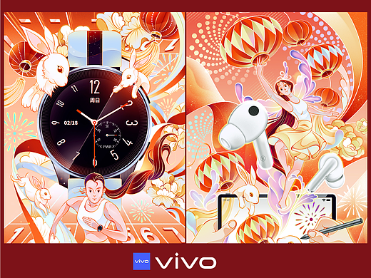 vivo玉兔闹新年 | vivo X 黏力仁