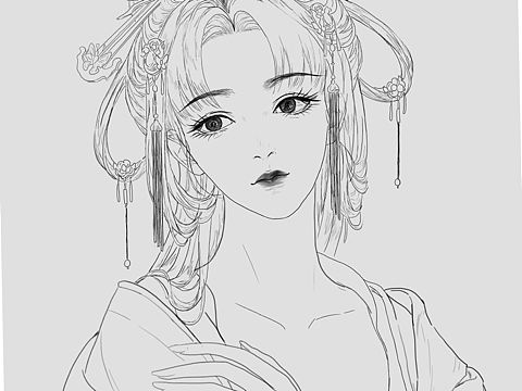 第二次手绘临摹