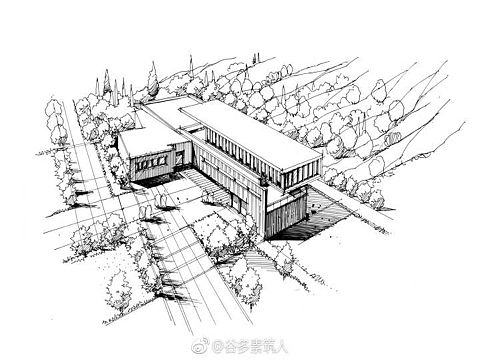 建筑鸟瞰图表现步骤