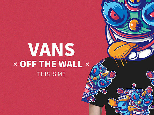 &quot;OFF THE WALL&quot;#VANS艺术家# This is me