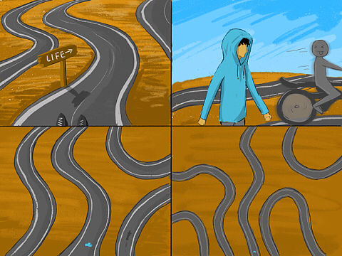 人生（個(gè)人主頁-ZMzczOTI4Njg=） - 短篇/格漫 - 站酷設(shè)計(jì)師百無一用是藝術(shù)原創(chuàng)素材 - 站酷ZCOOL