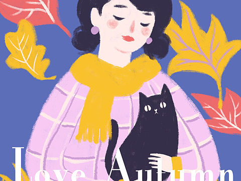 【秋日女孩】每日一畫(huà)（個(gè)人主頁(yè)-ZNDg0NzA5NzY=） - 創(chuàng)作習(xí)作 - 站酷設(shè)計(jì)師紅發(fā)的瓦倫丁原創(chuàng)素材 - 站酷ZCOOL