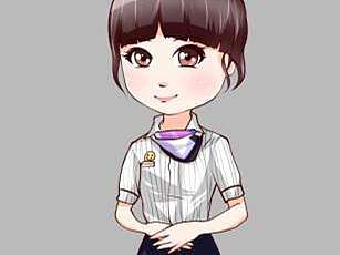 公司卡通Q版客服形象设计