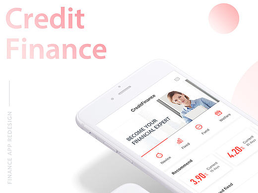 金融理财App Redesign