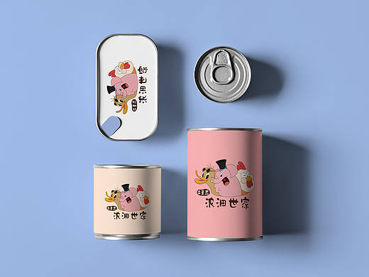 渝圣蕊  浓沺世家 标志设计