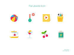 Flat Jewels Icon（個人主頁-ZMjU0MTAwMA==） - 圖標(biāo) - 站酷設(shè)計師suzhenfiona原創(chuàng)素材 - 站酷ZCOOL
