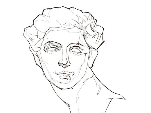 Sketch - Giuliano de' Medici
