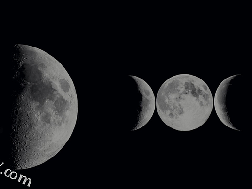 真实的月亮月球效果Photoshop笔刷