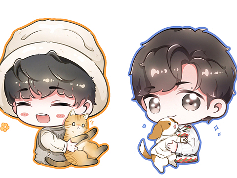 q版人物形象设计/插画