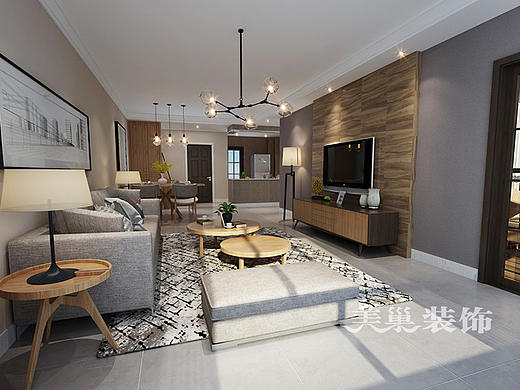 保利海上五月花140平简欧风格四室两厅装修效果图