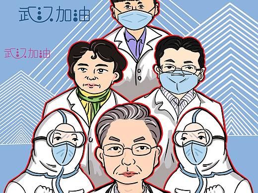 武汉加油  抗疫海报