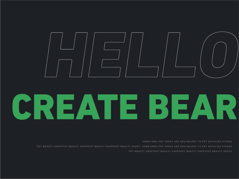 如何打造一只好玩的创意卡通IP形象-CREATE BEAR_怪兽创造-站酷ZCOOL