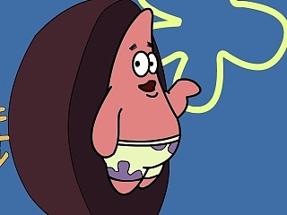 海绵宝宝与胖大星的二维动画