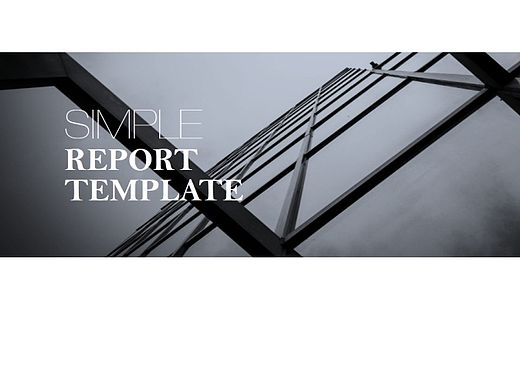 【红茶】简约黑白商务