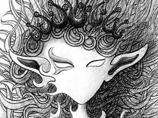 浴兰 （五月）《The Twelve Months 》Hand painted 