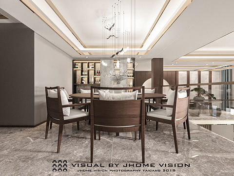新中别墅/ A villa design by JHOME