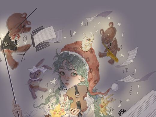 偷偷堆一些用ipad玩的小人（个人主页-ZNTA2ODU3MDA=） - 创作习作 - 站酷设计师JQ七七原创素材 - 站酷ZCOOL