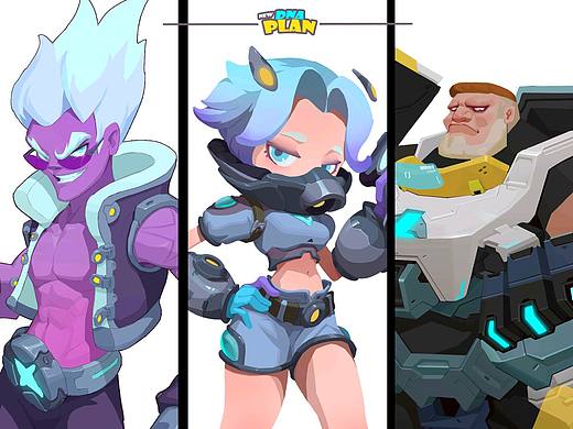 最近完成的一套角色（个人主页-ZNTkzMjc2MTI=） - 游戏原画 - 站酷设计师LoZengH原创素材 - 站酷ZCOOL