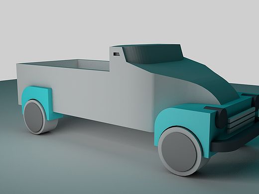 C4D建模 小车车（个人主页-ZMjY3MjA0MTY=） - 机械/交通 - 站酷设计师拜爷原创素材 - 站酷ZCOOL