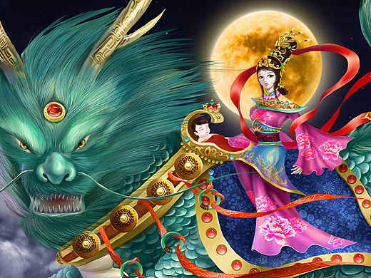 天仙送子（个人主页-ZMTkzNzA2Mjg=） - 游戏原画 - 站酷设计师sphere原创素材 - 站酷ZCOOL