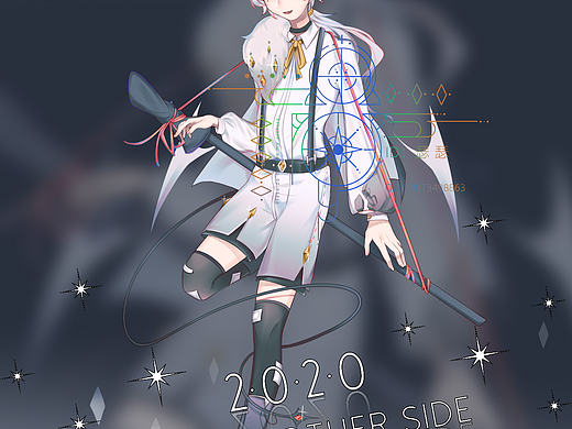 原创人物立绘（个人主页-ZNDU2NTQ3OTI=） - 艺术插画 - 站酷设计师浴火火锅原创素材 - 站酷ZCOOL