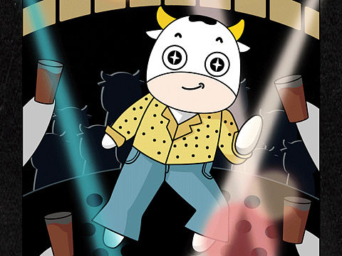 復(fù)古迪廳-推文（個(gè)人主頁(yè)-ZNDk3NzA5ODA=） - 其他平面 - 站酷設(shè)計(jì)師小野小野原創(chuàng)素材 - 站酷ZCOOL