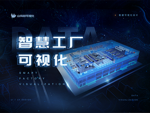 数据可视化设计 | 智慧工厂可视化