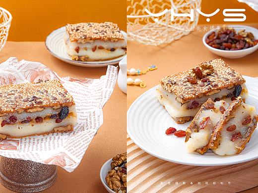 糕点面点食品拍照 | 食品零食场景图拍摄一荤一素美食