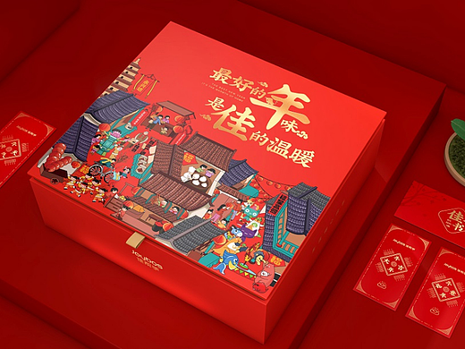 箱盒汇 | 主创：佳帮手春节礼盒包装设计