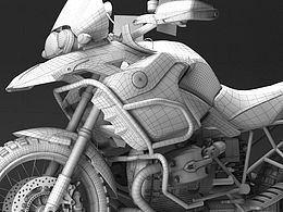 旧作整理---BMW R1200GS 摩托车