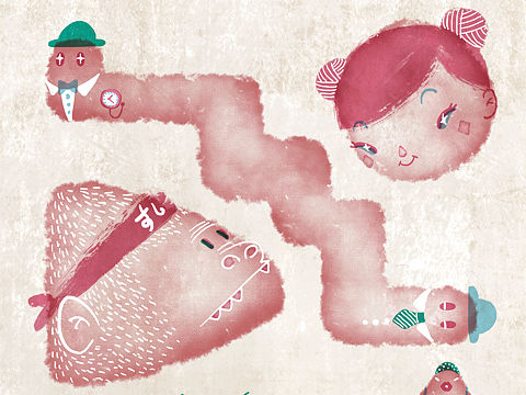 春节前也不能懈怠.一周打卡（个人主页-ZNDk5NzAzMDQ=） - 绘本 - 站酷设计师于洛zozo原创素材 - 站酷ZCOOL