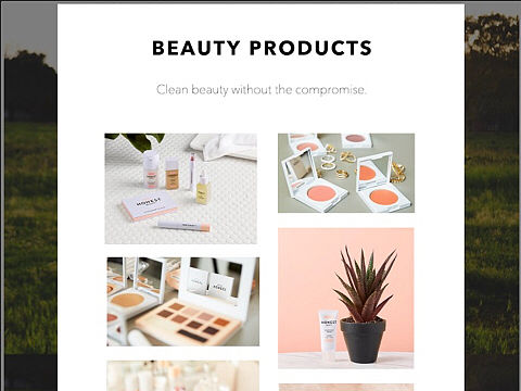 化妆品网站设计（个人主页-ZNDQ3MDQ4Njg=） - 企业官网 - 站酷设计师rosieeeeee原创素材 - 站酷ZCOOL